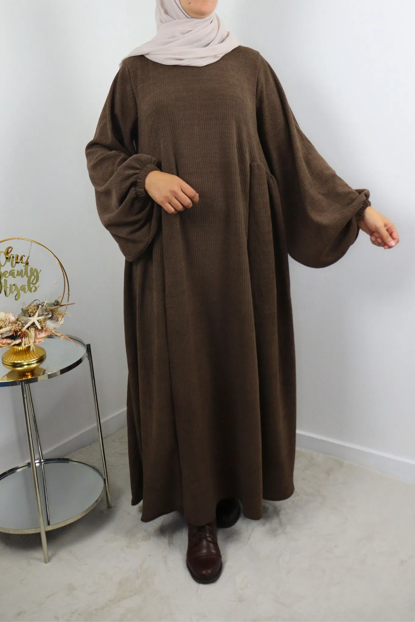 Abaya velours Alya