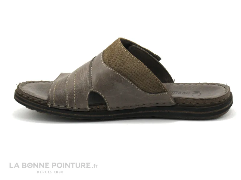Achat chaussures GreenHill Homme Mule Sabot et Tong, vente GreenHill 28690 Ebano Mule cuir marron