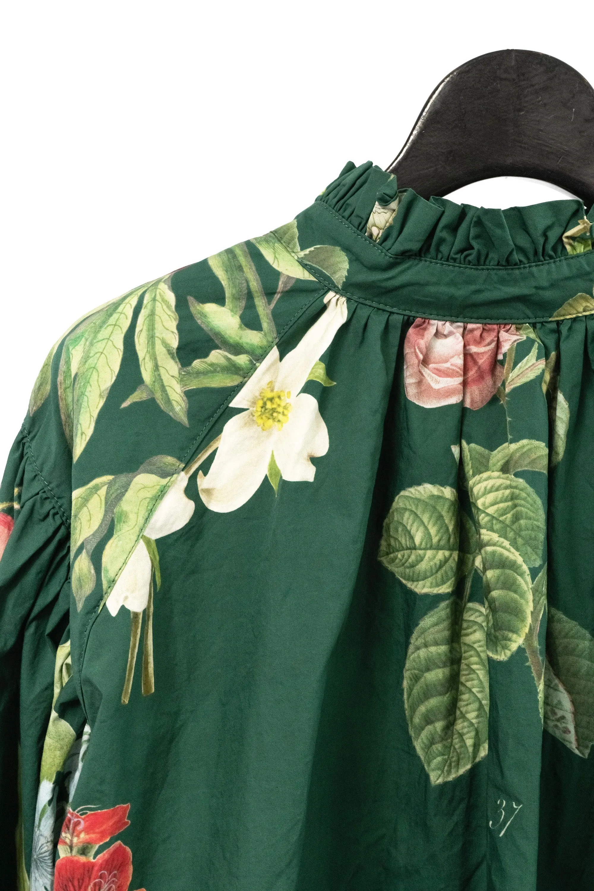 Aleksandr Manamis/JARDIN VERT PUFF RUFFLE SHIRT