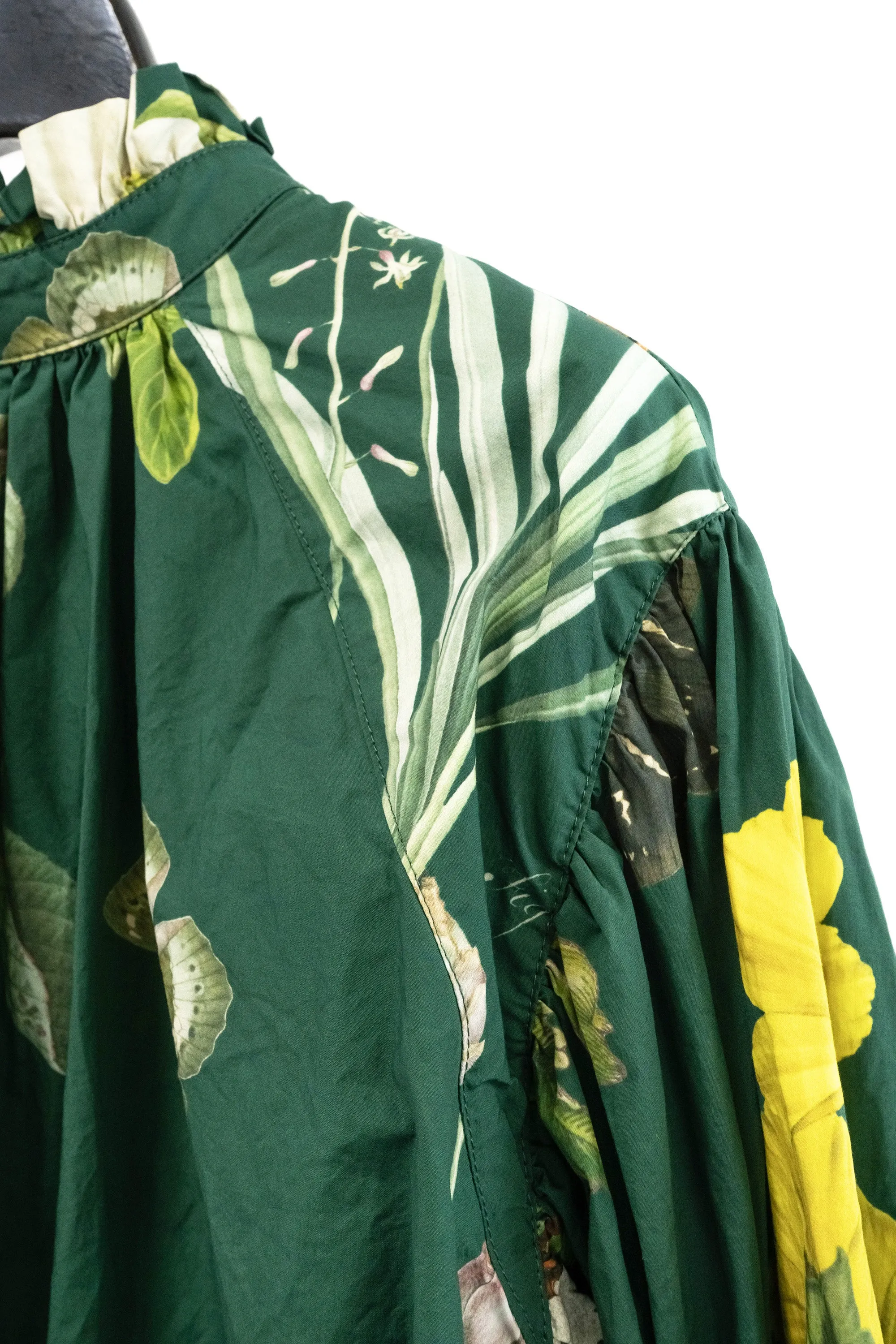 Aleksandr Manamis/JARDIN VERT PUFF RUFFLE SHIRT