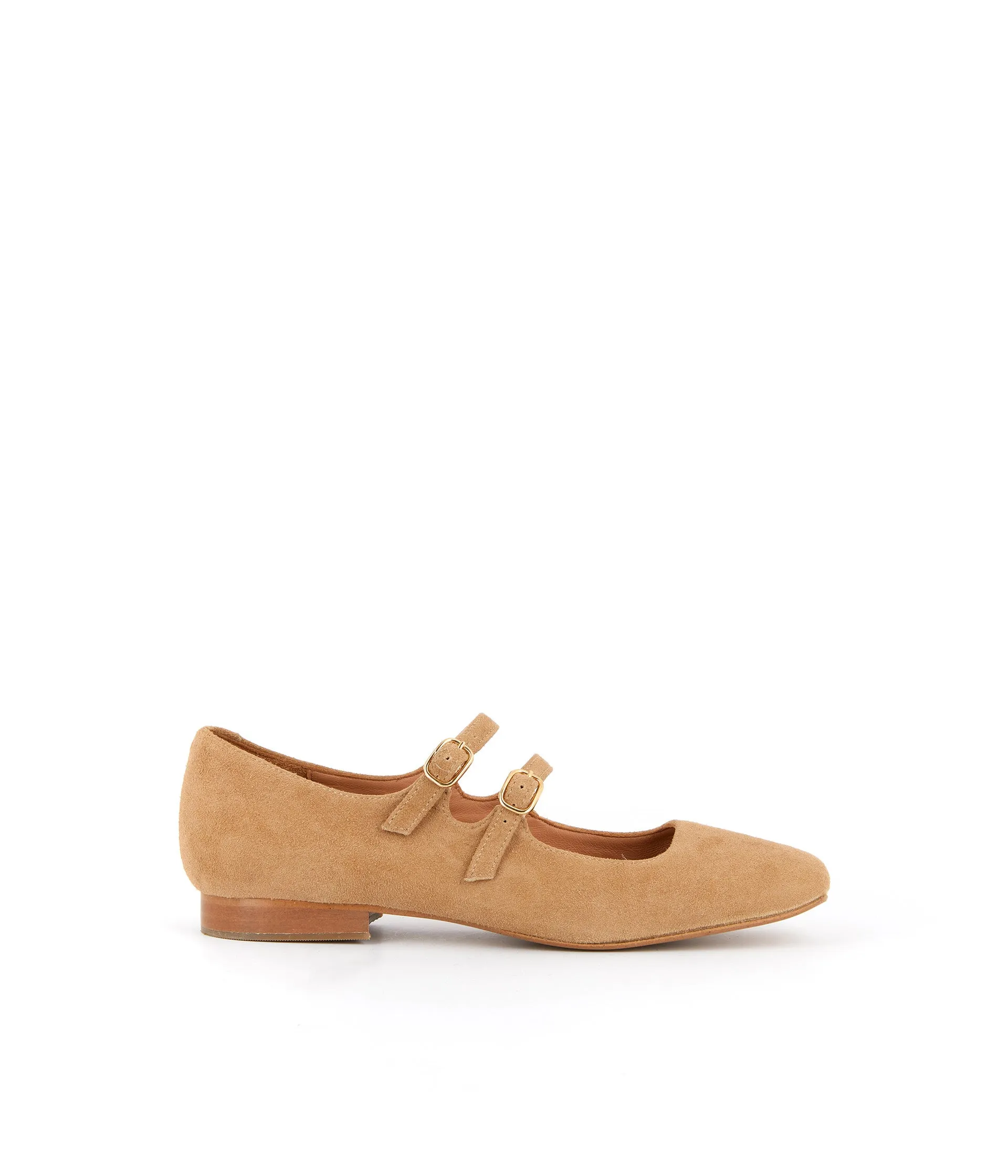 Babies velours camel Aurella