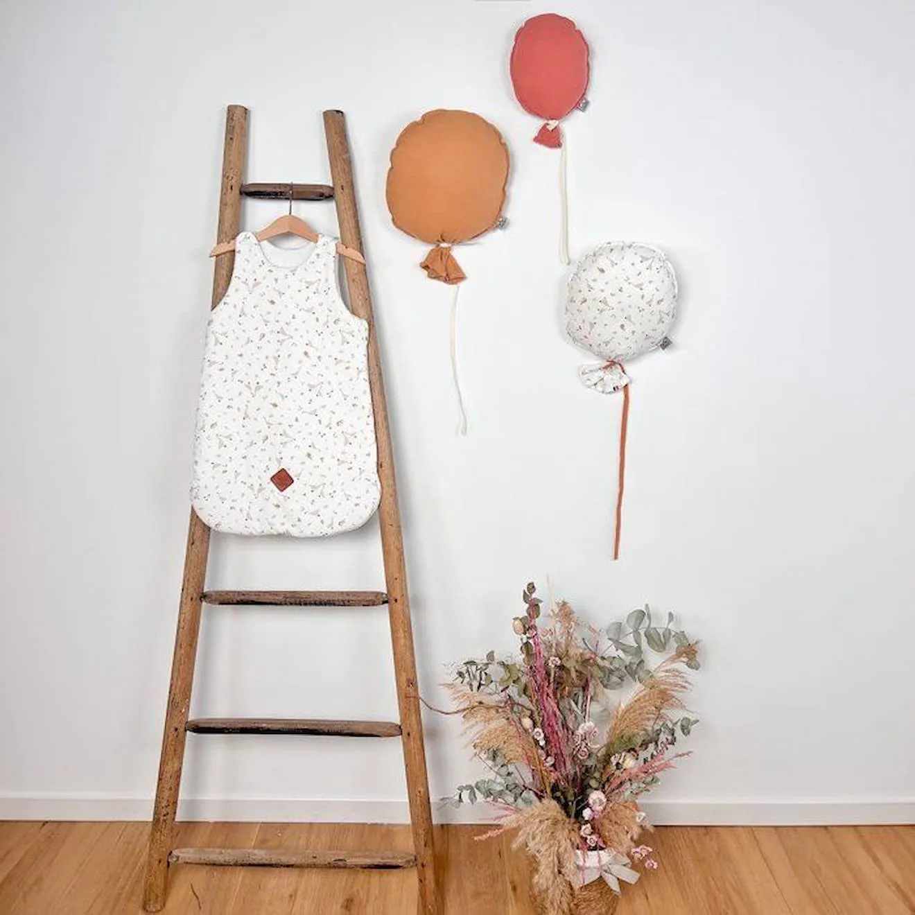 Ballon mural décoratif en coton Sidonia multicolore - Sevira Kids