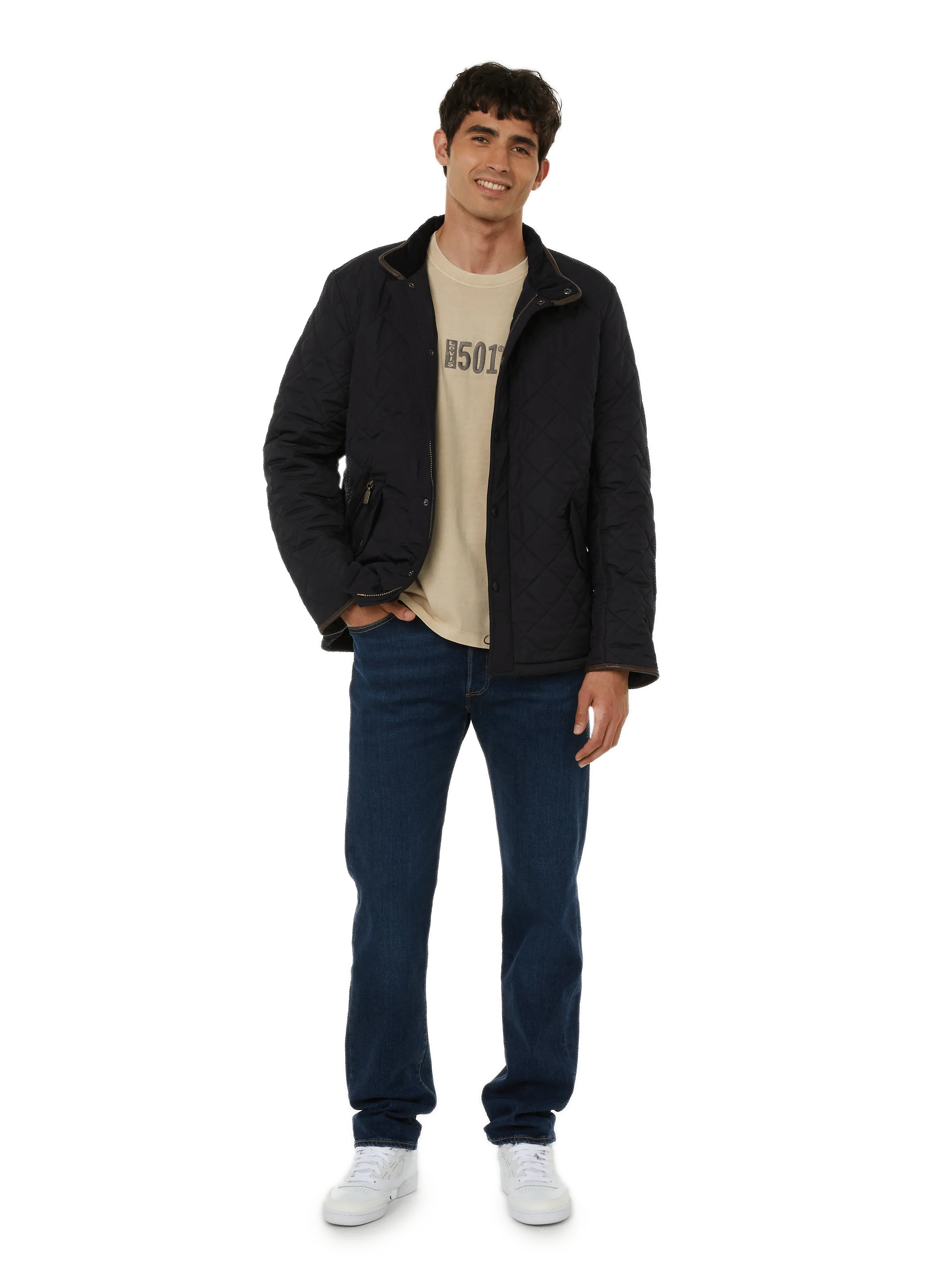 BARBOUR  Blouson matelassé - Bleu