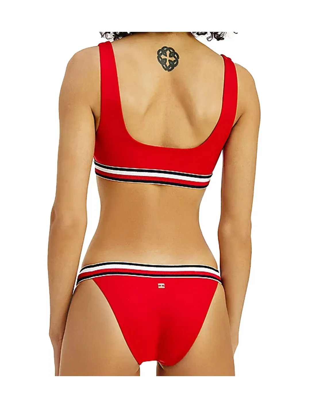Bas de maillot de bain Tommy Hilfiger ref 53323 XLG Rouge