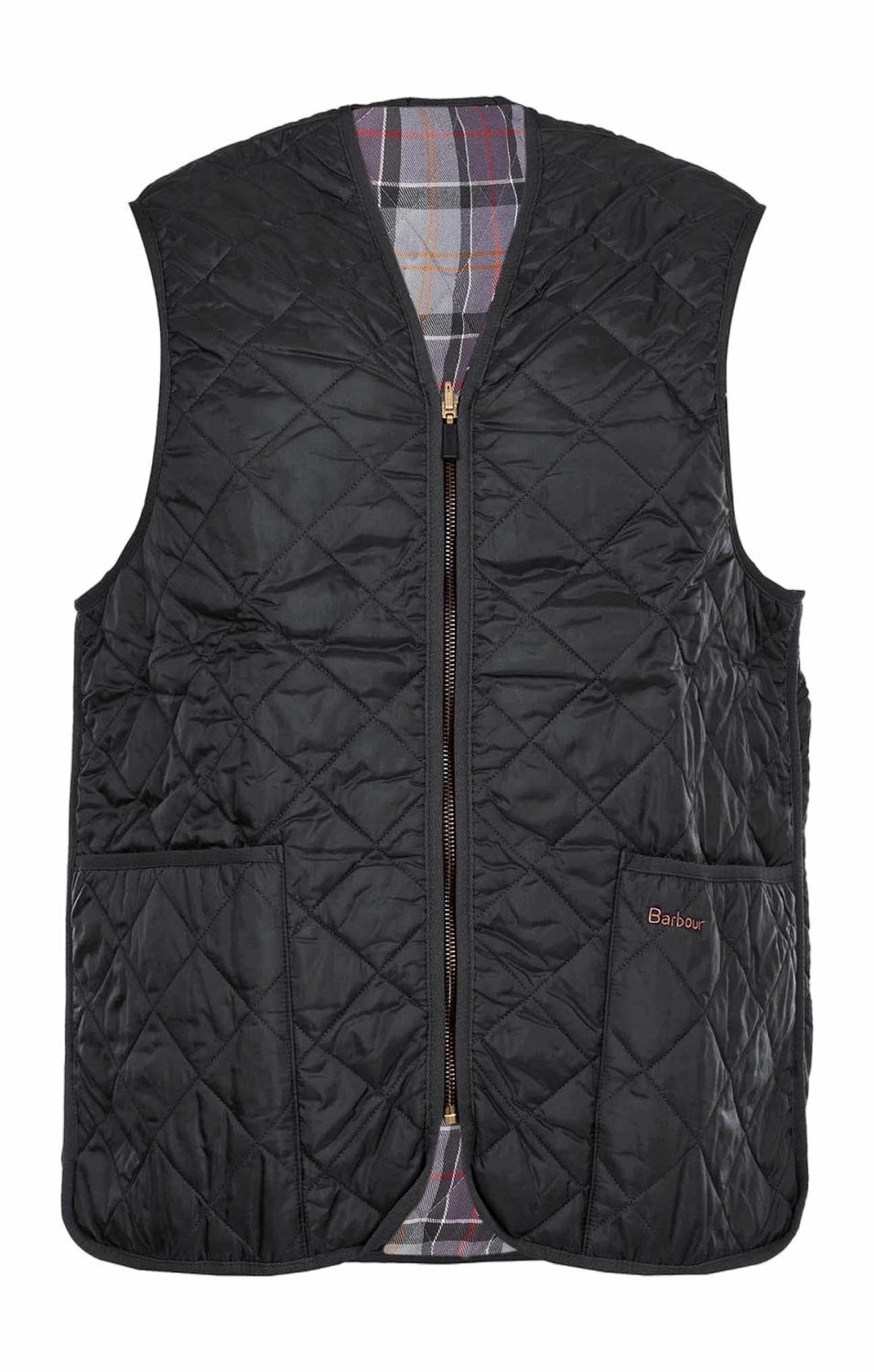 Bodywarmer Barbour Men Quilted Waistcoat/Zip-In Liner Black ModernBodywarmer