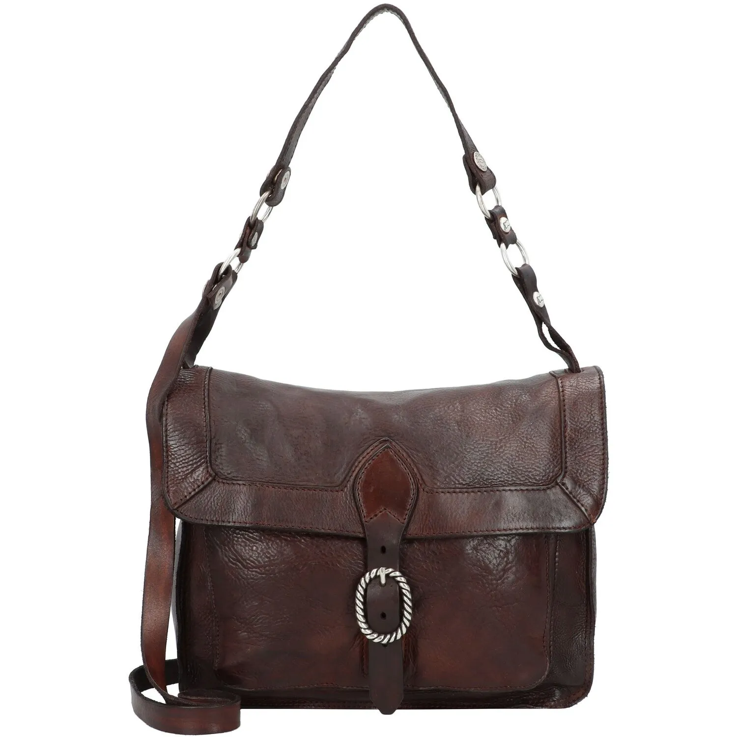 Campomaggi Sac à bandoulière Cuir 27 cm
