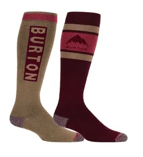 chaussettes Burton Weekend 2 Pack - Deep Red - men´s