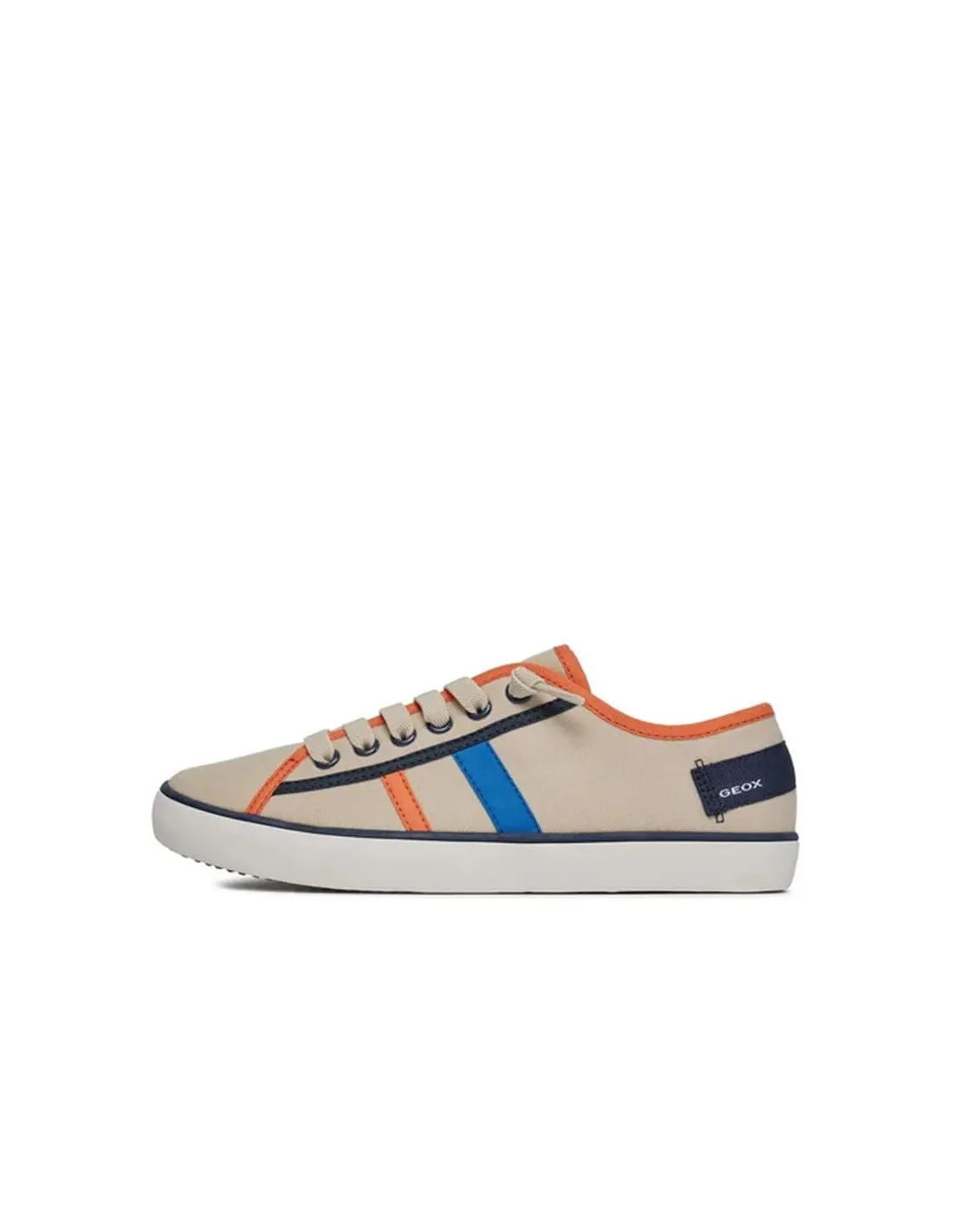 Chaussures Geox Gisli Enfant Beige/Orange