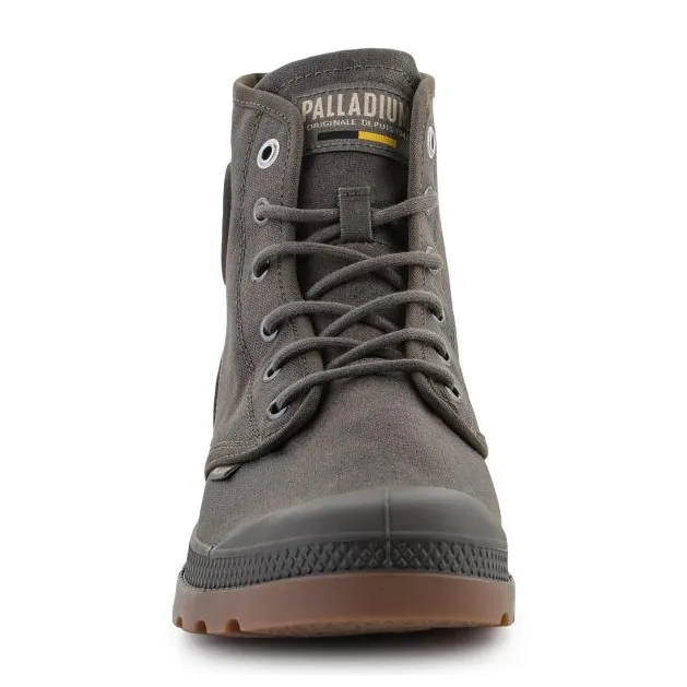 Chaussures Palladium Pampa Hi Wax Major M 77222-258-M brun
