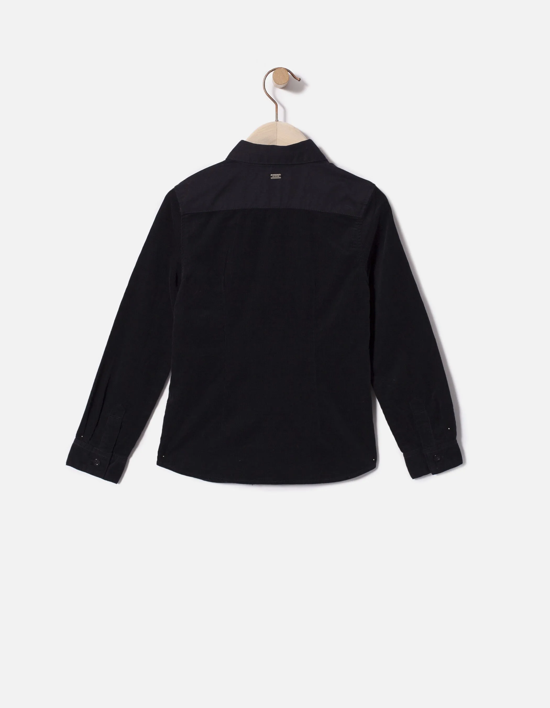 Chemise velours garçon
