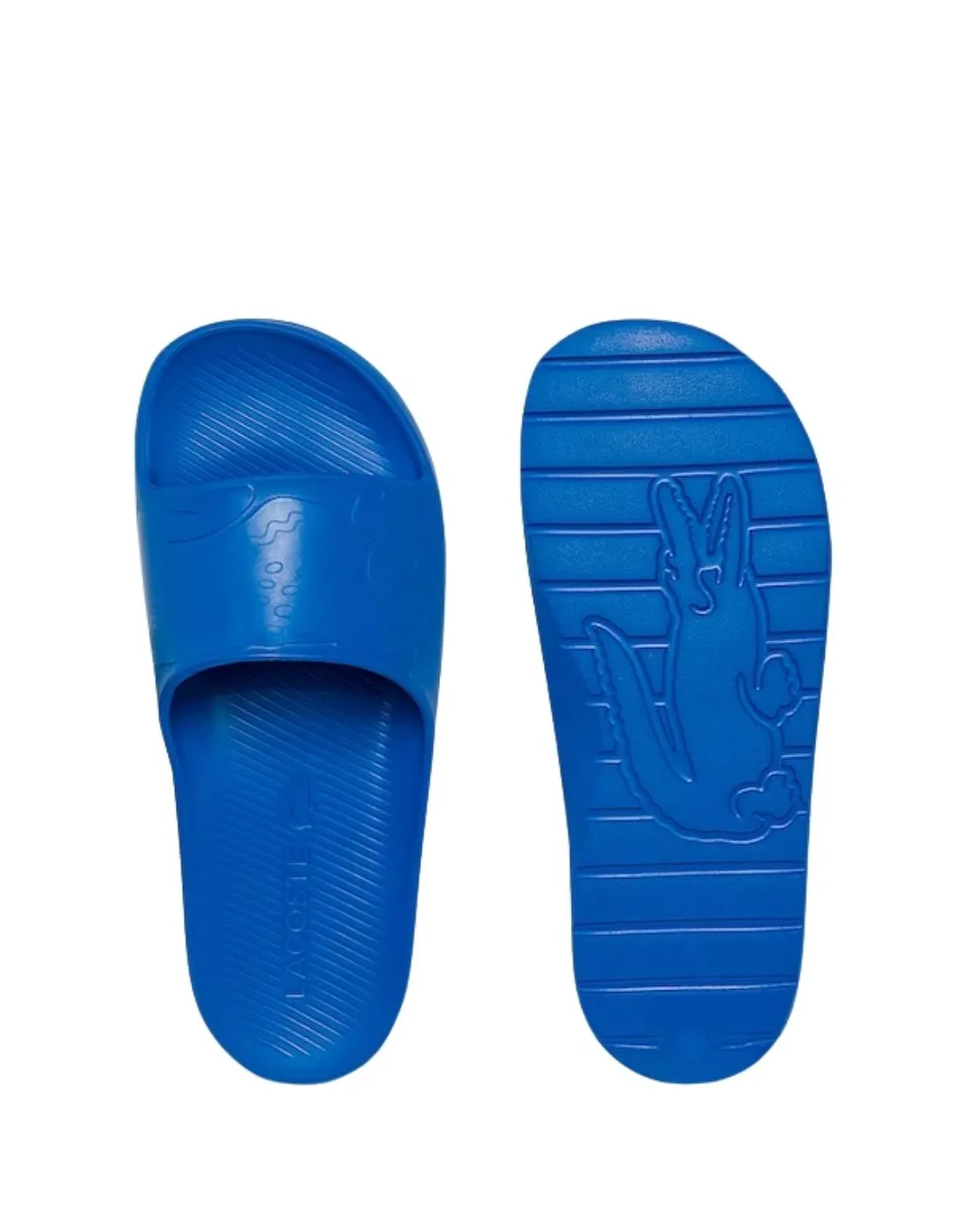 Claquette Croco Homme Lacoste Ref 57312 11C Bleu