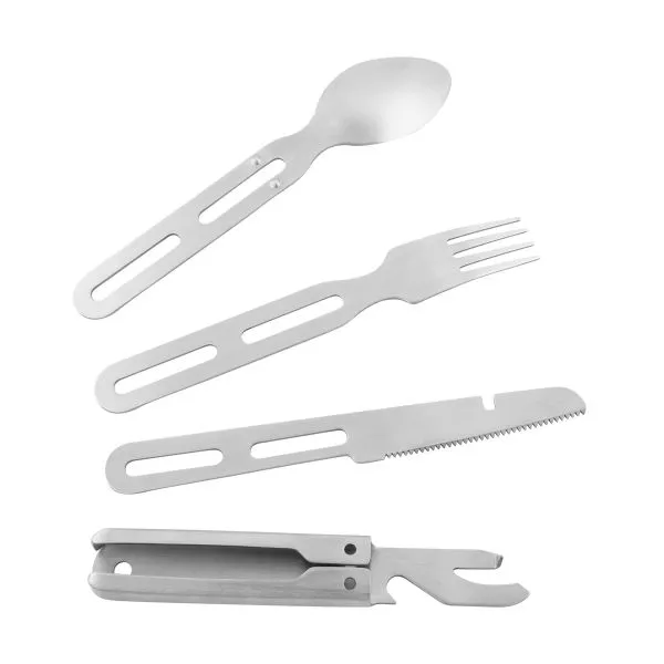 Cous de camping Set de cous II argenté