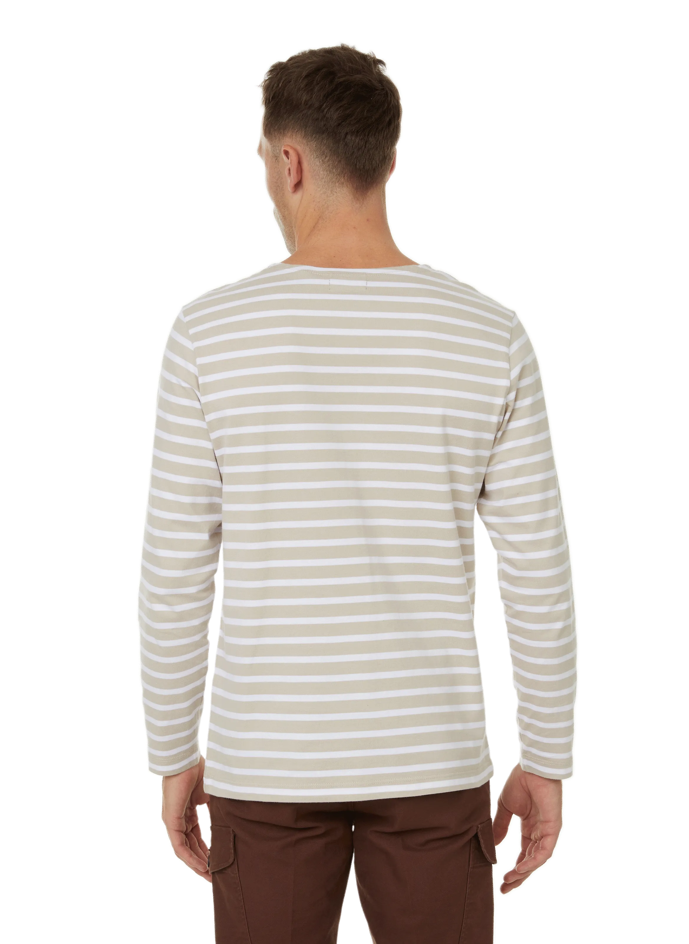 DOCKERS  T-shirt manches longues en coton - Beige