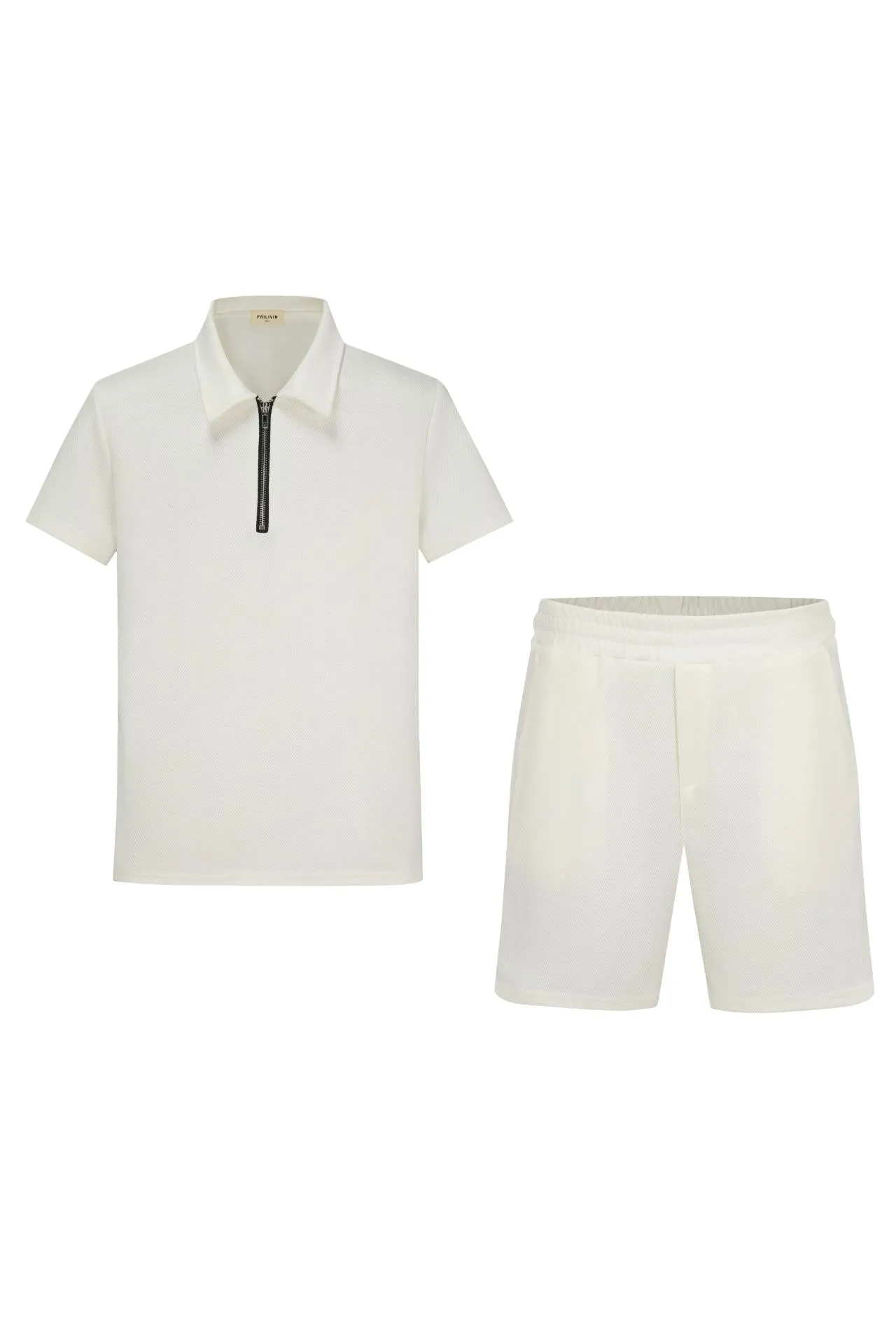 Ensemble polo short piqué