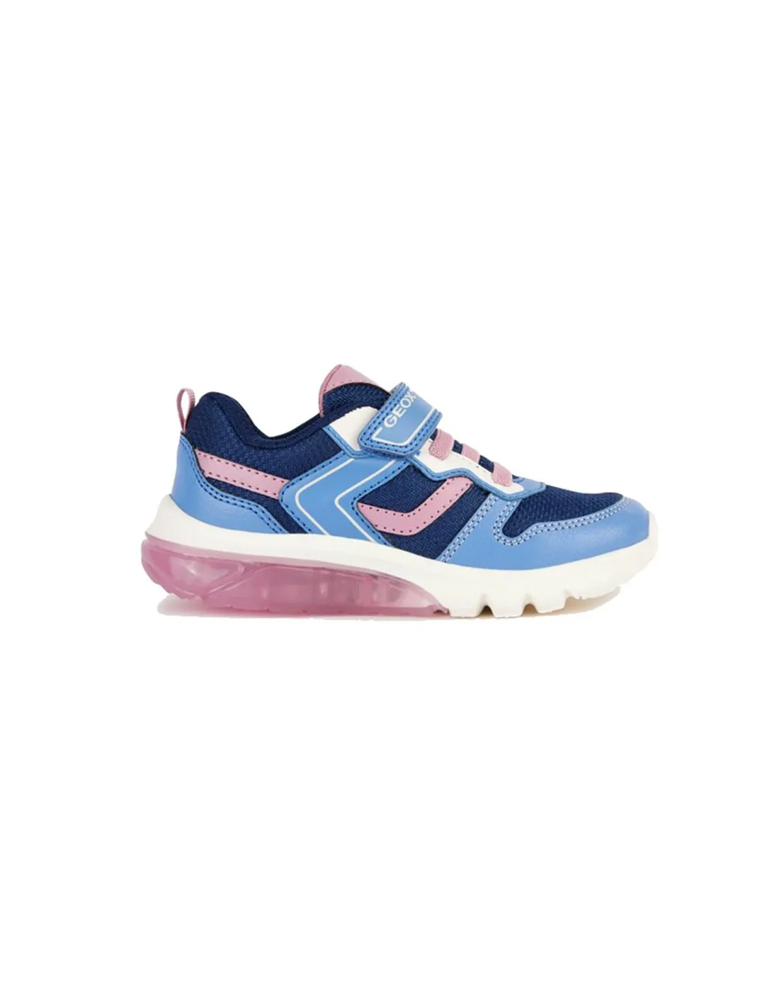Geox Ciberdron Girl Chaussures Navy/Pink