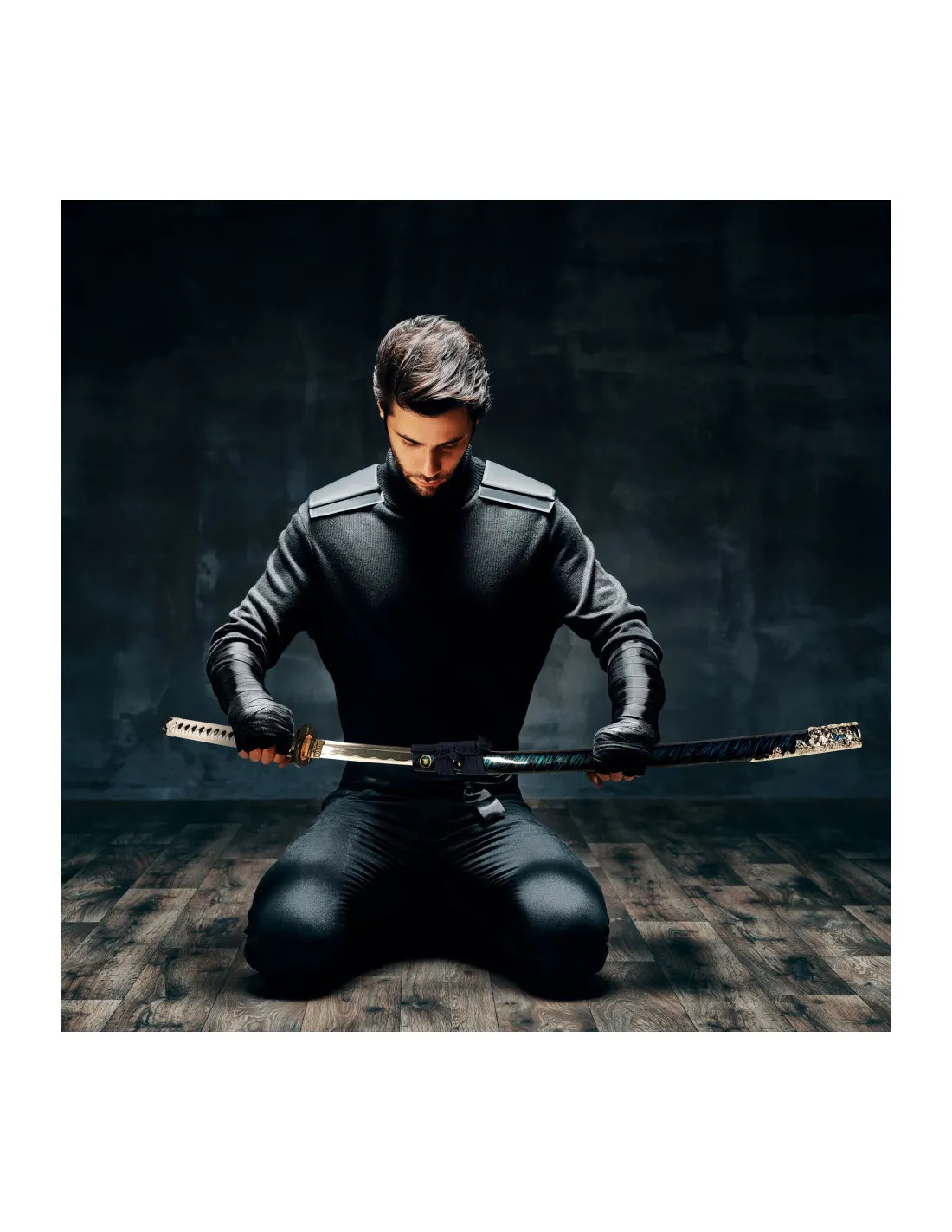 Jin Sakai, ensemble de katana forgé à la main Ghost of Tsushima ⚔️ Boutique