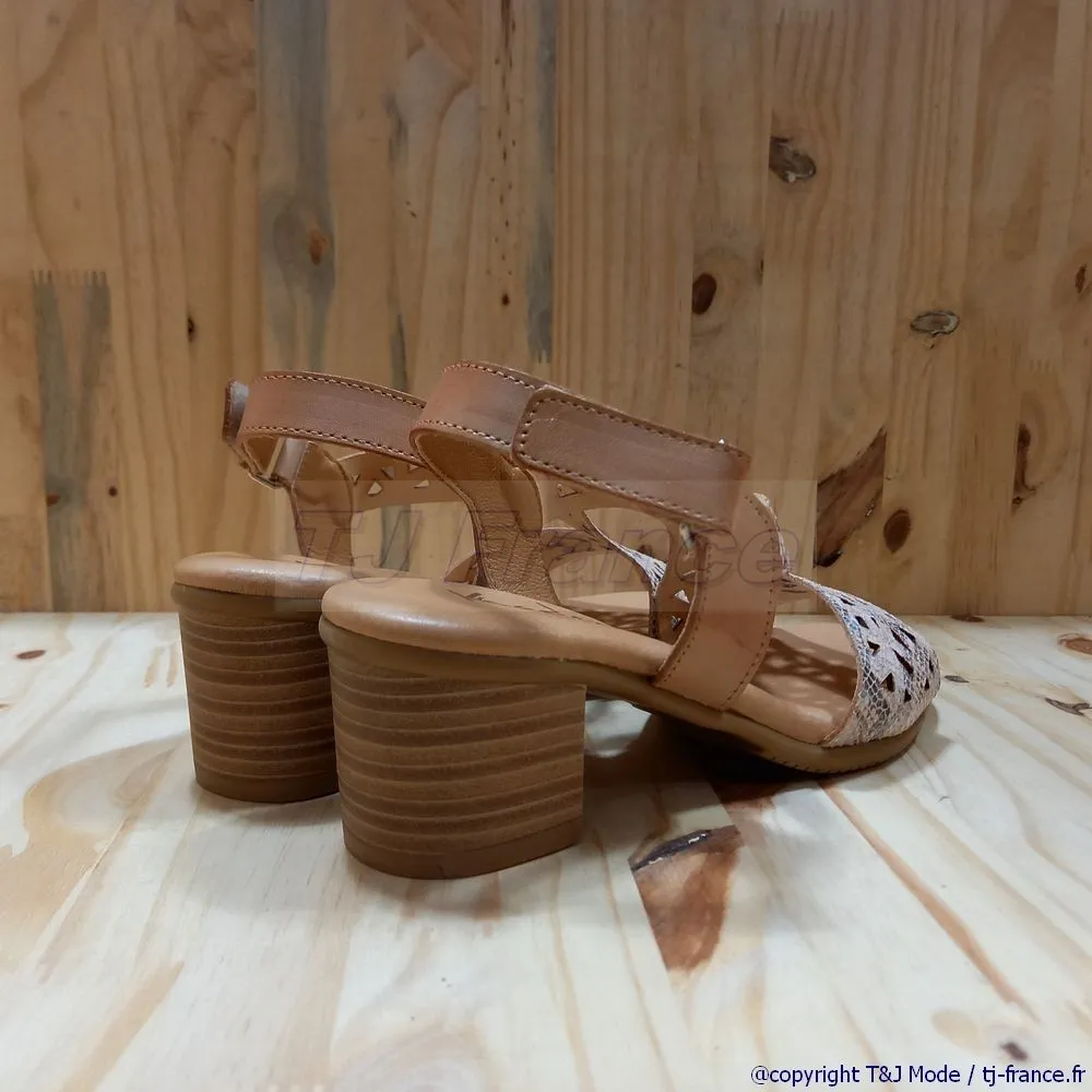 KADANCIA BOUNTY sandale confort femme tout cuir 