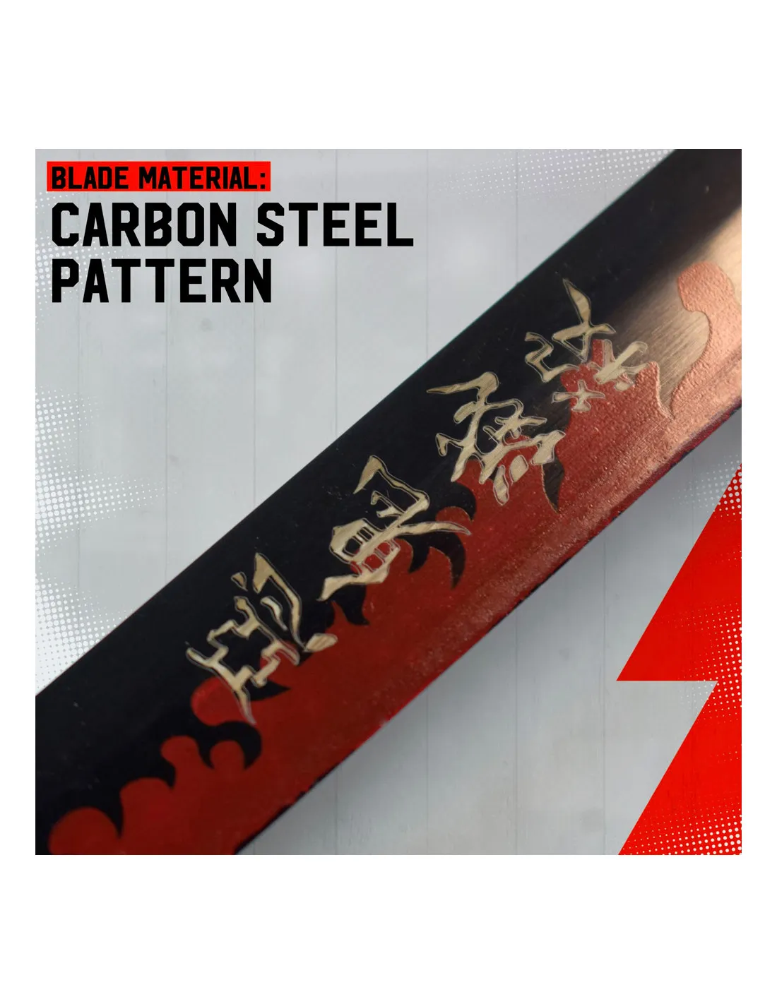 Katana forgé à la main de Rengoku Kyoujurou, tueur de démons ⚔️ Boutique Épées