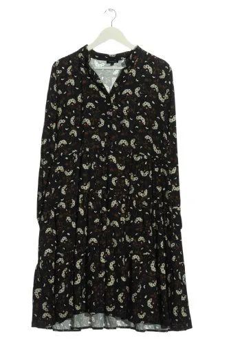 Katestorm Robe à manches longues imprimé allover style décontracté