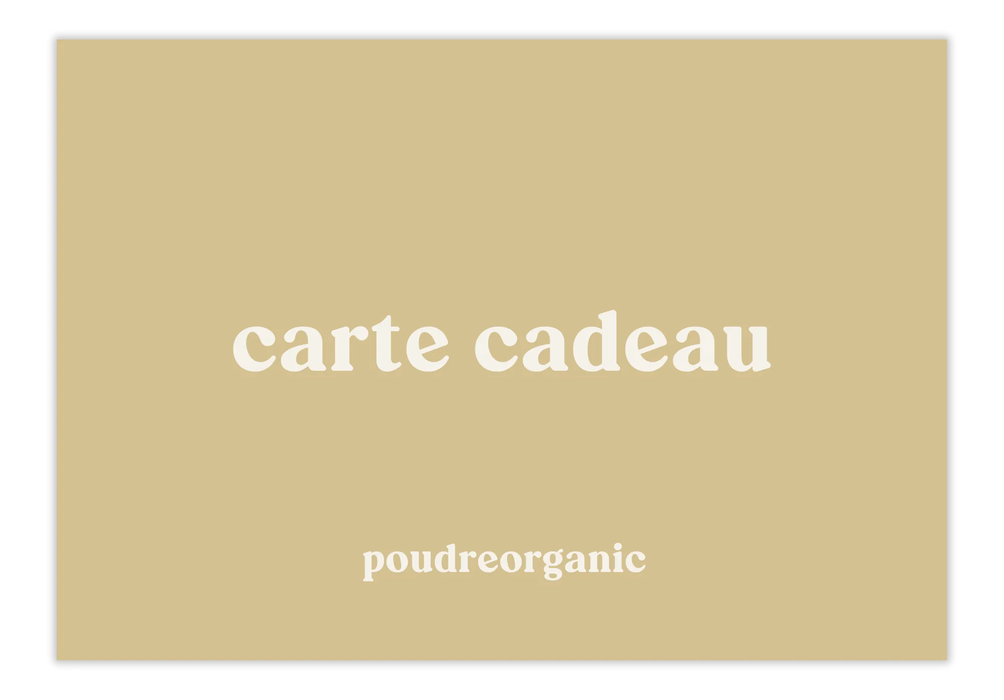 La e-Carte Cadeau instantanée