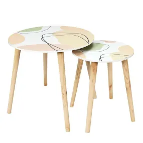 Lot de 2 Tables Scandinave  GIGOGNE  | 3 Suisses