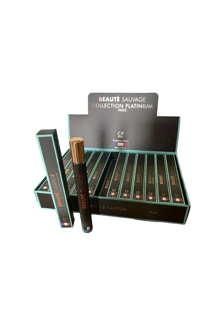 Lot de 24 parfums 32ml BEAUTE SAUVAGE Fragrance SAUVAGE 