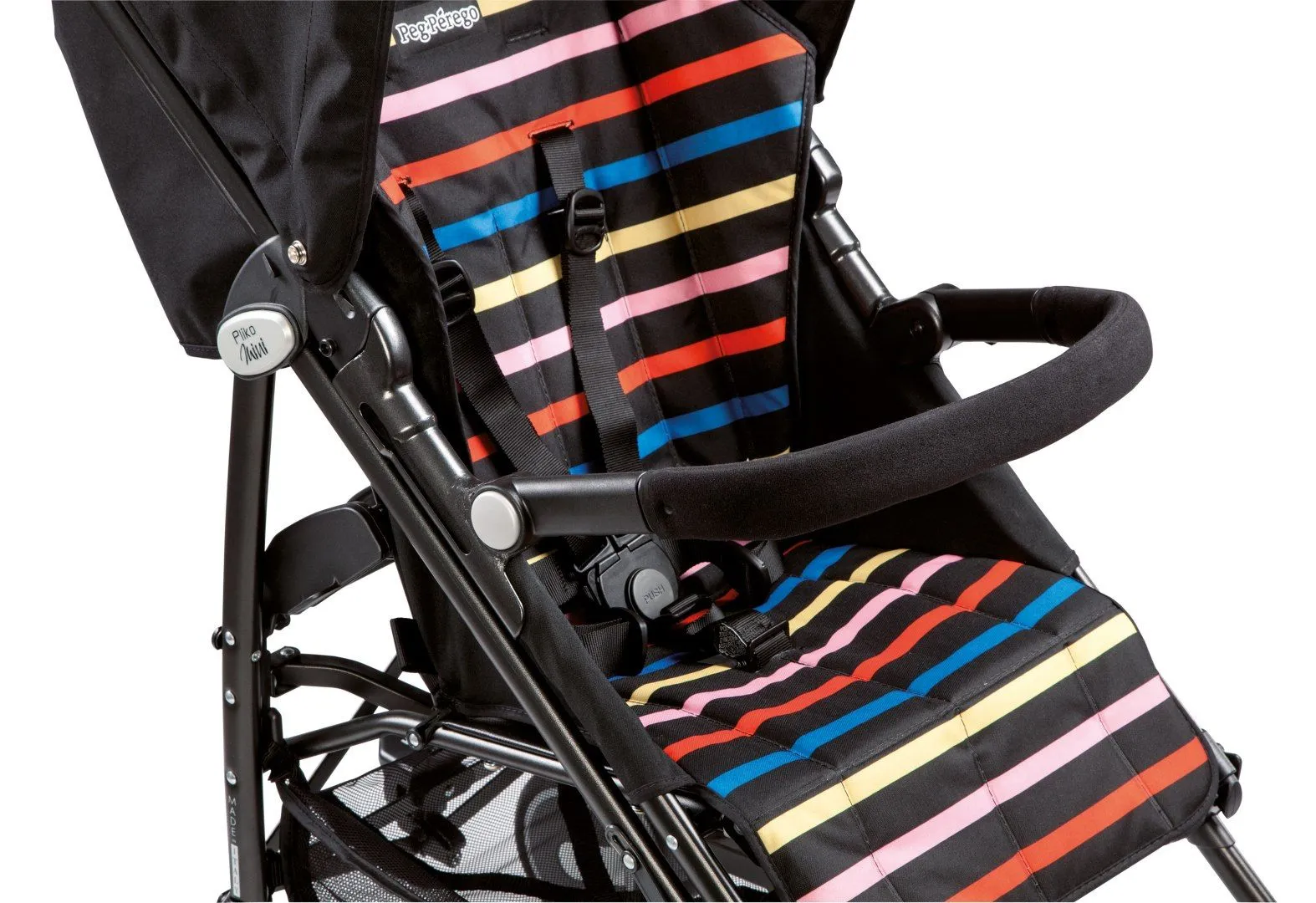 Main courante porte objets pour poussette Pliko Mini