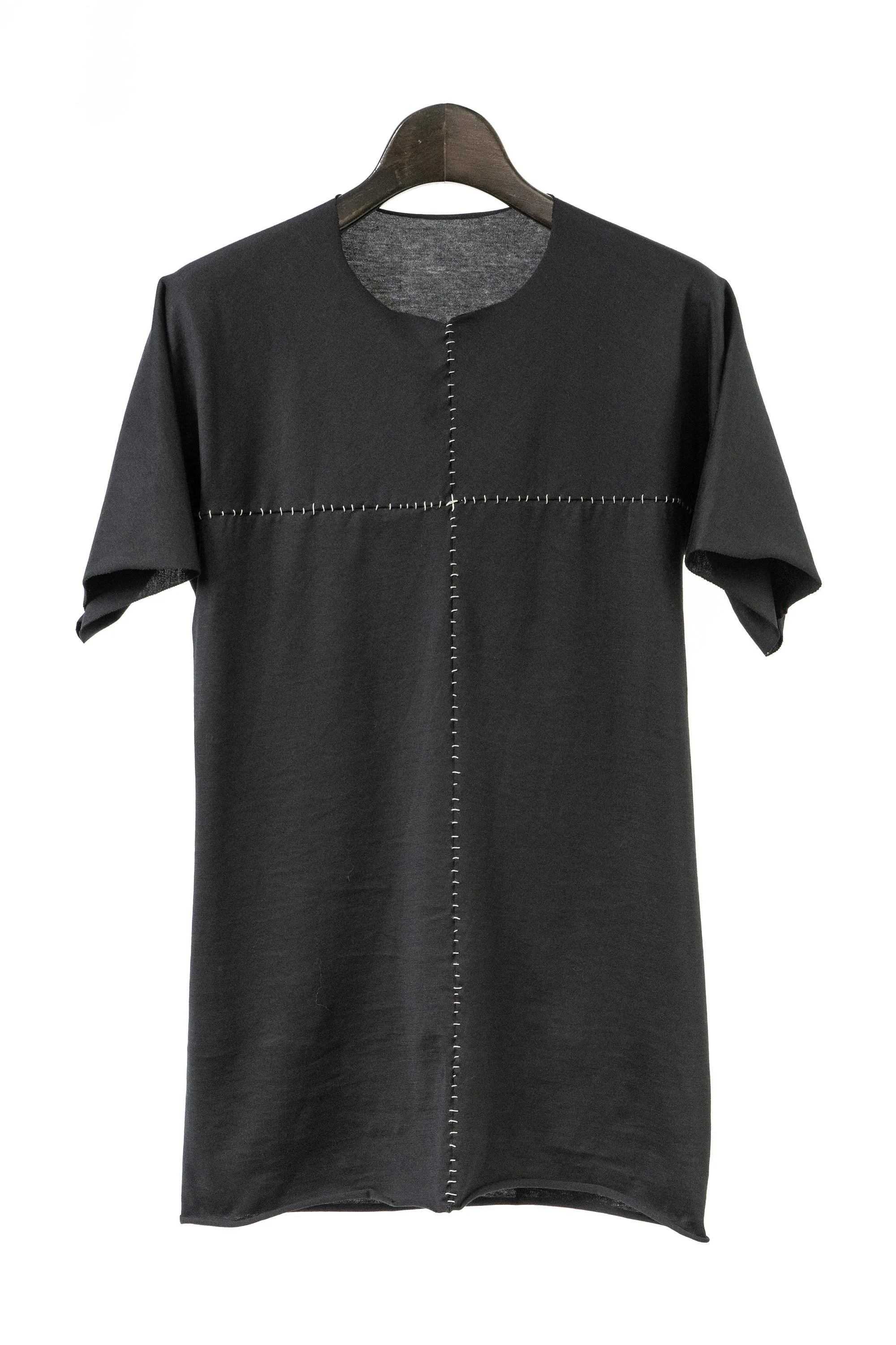 m.a+/T211C-CM JCL10 hand stitched one piece short sleeve t-shirt