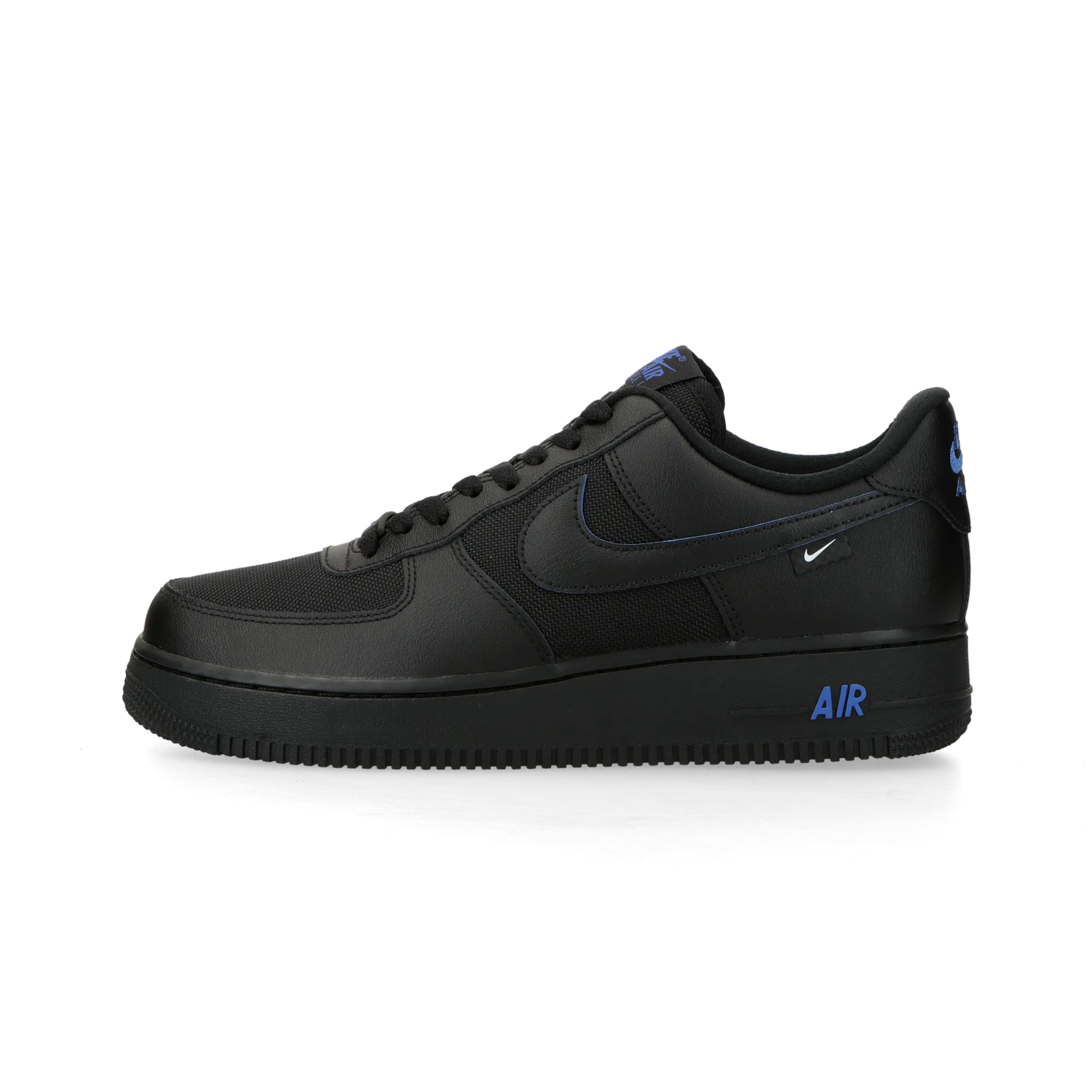 Nike - Air Force 1 '07 (black / black / astronomy blue / white)