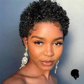 Perruque Cheveux Court Afro