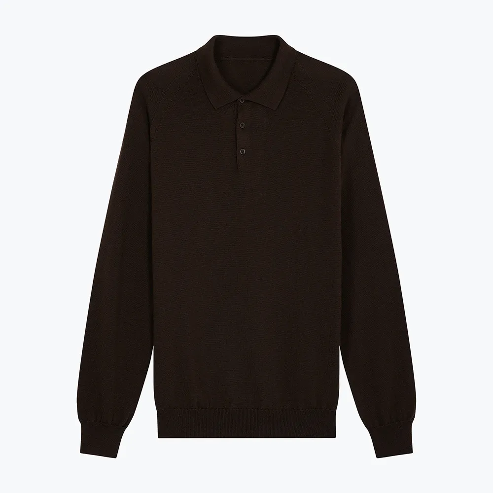 Polo Merinos Marron