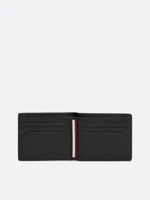 Porte-cartes Casual en cuir | Noir | Tommy Hilfiger