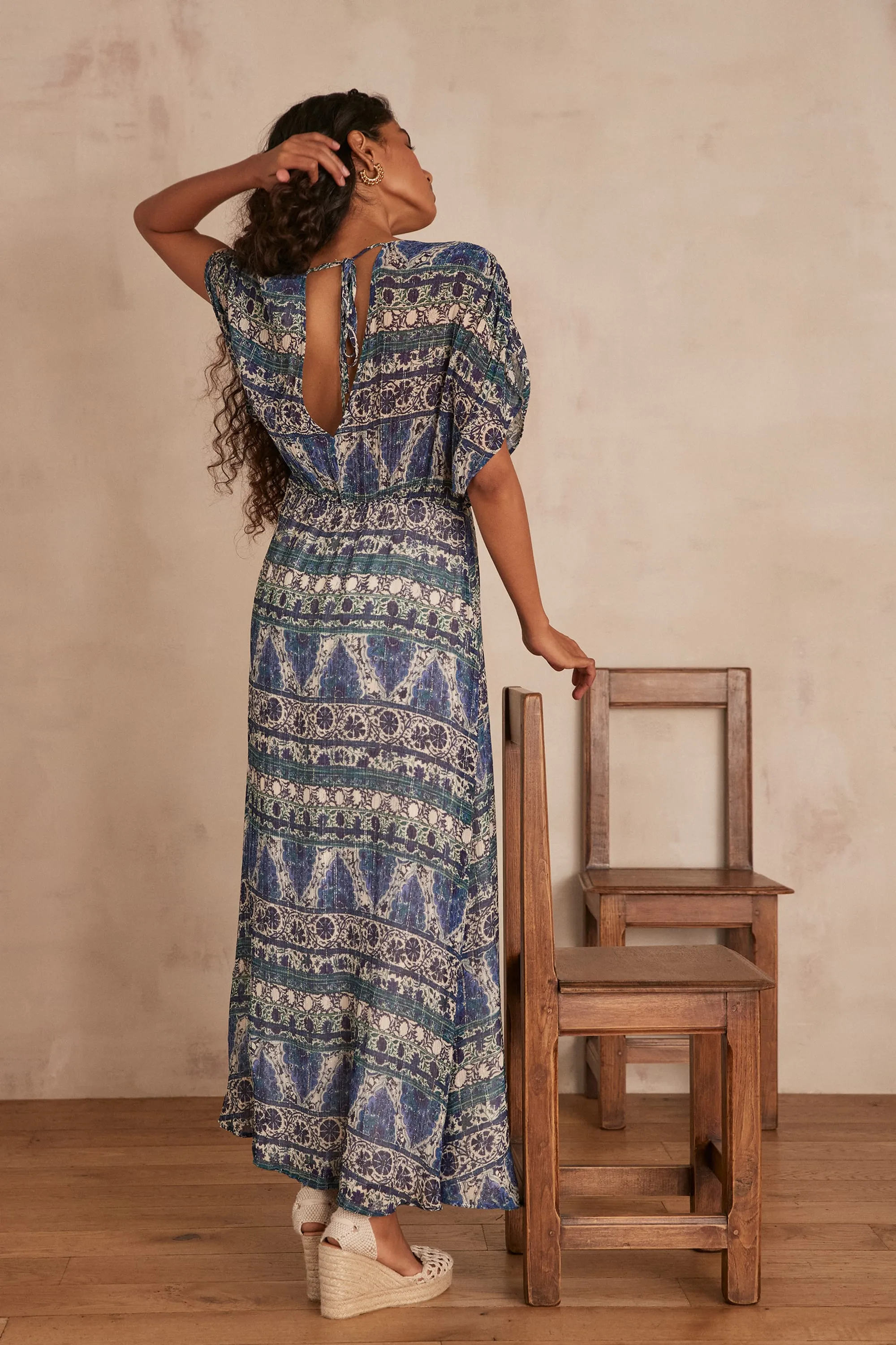 Robe AMEL VISCOSE LUREX | Maison 123