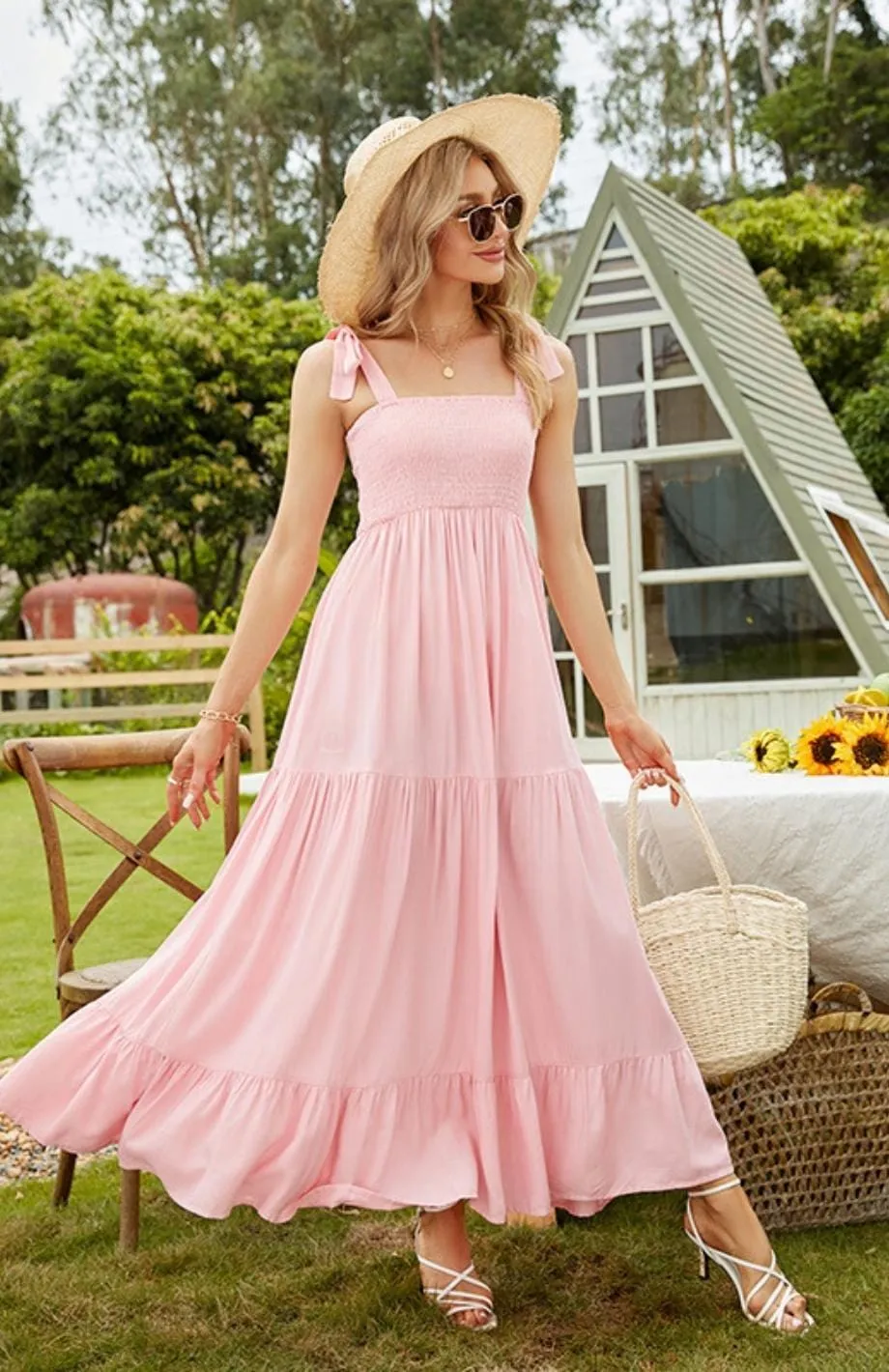 Robe Longue Champêtre