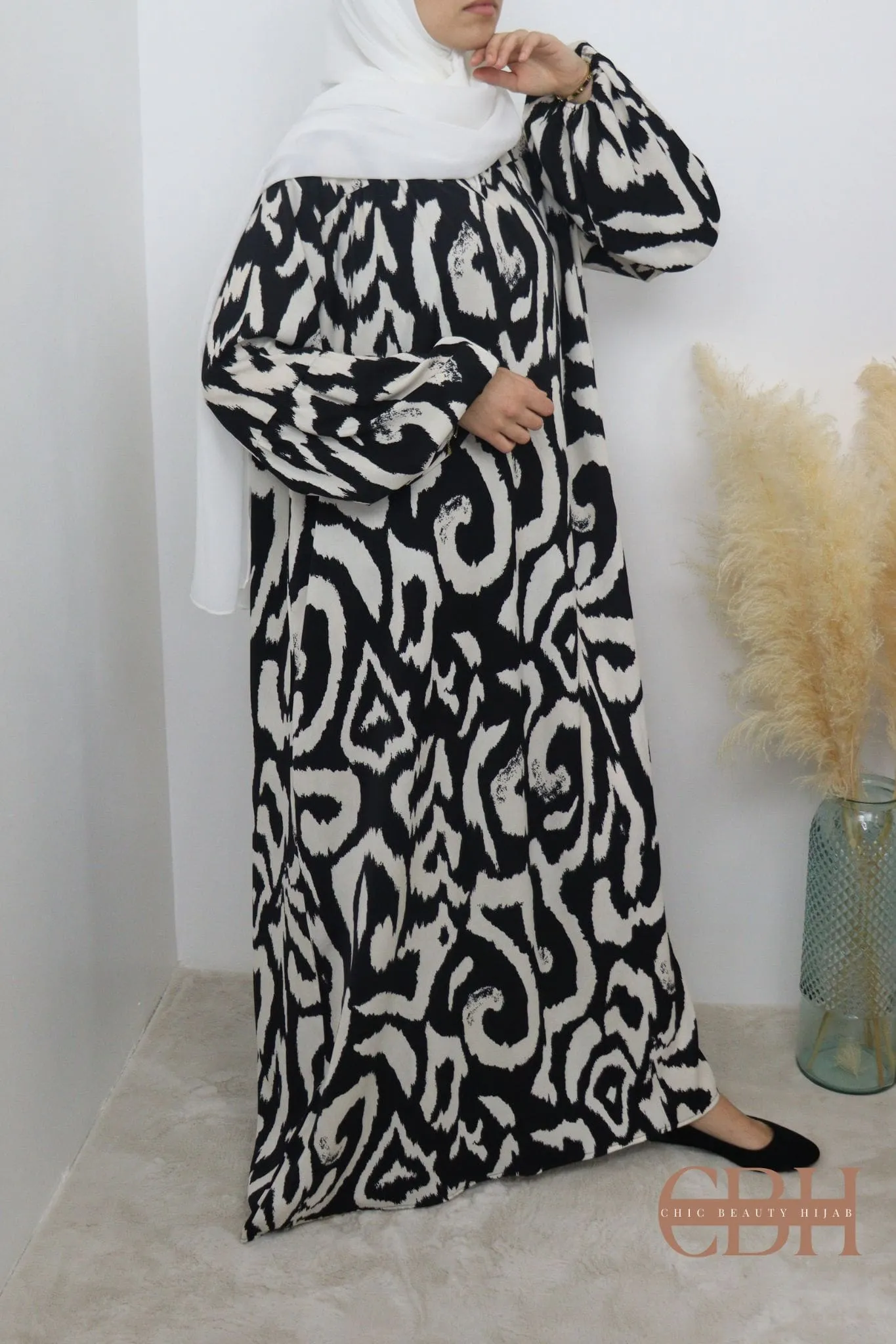 Robe longue imprimé AZRA