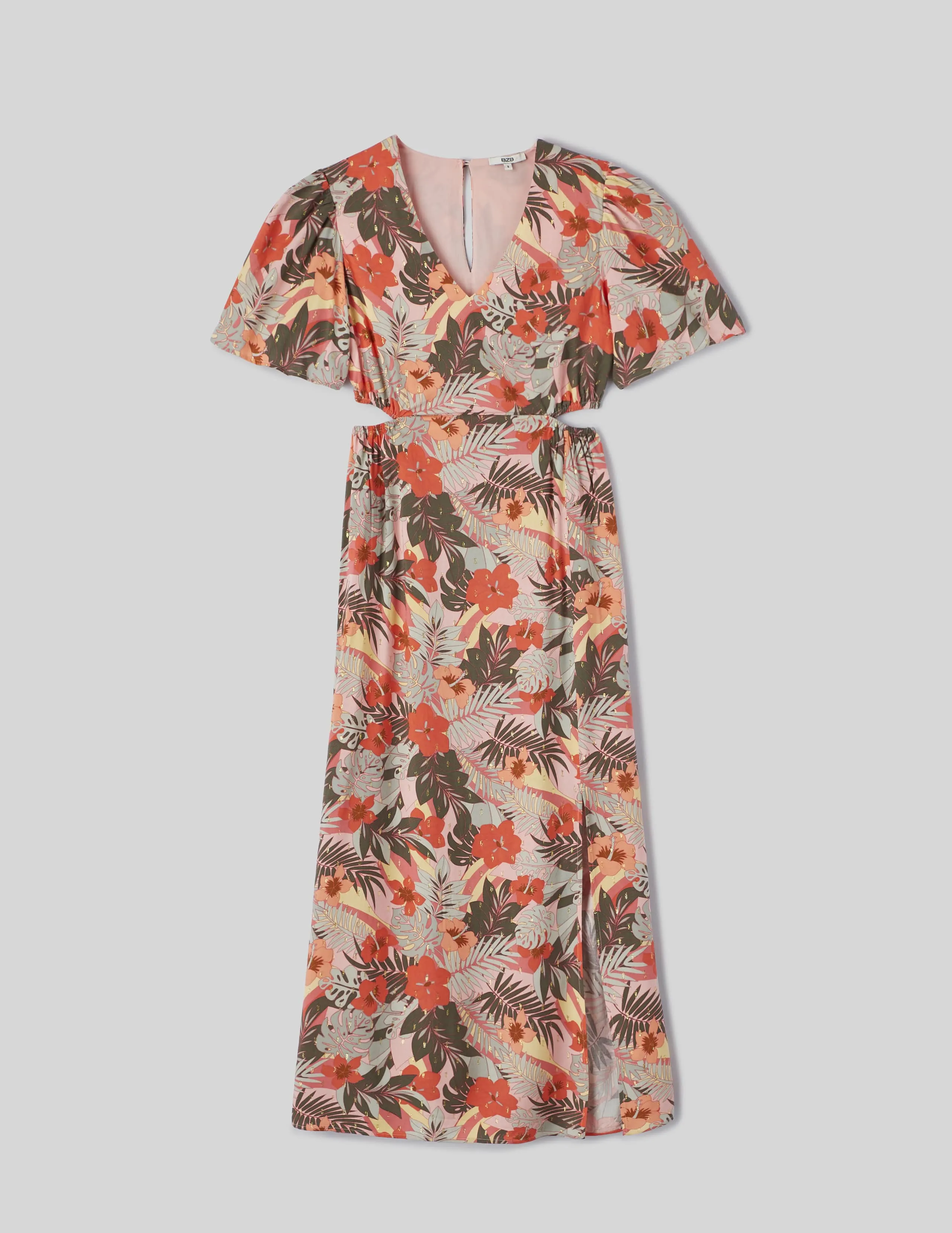 Robe longue imprimée