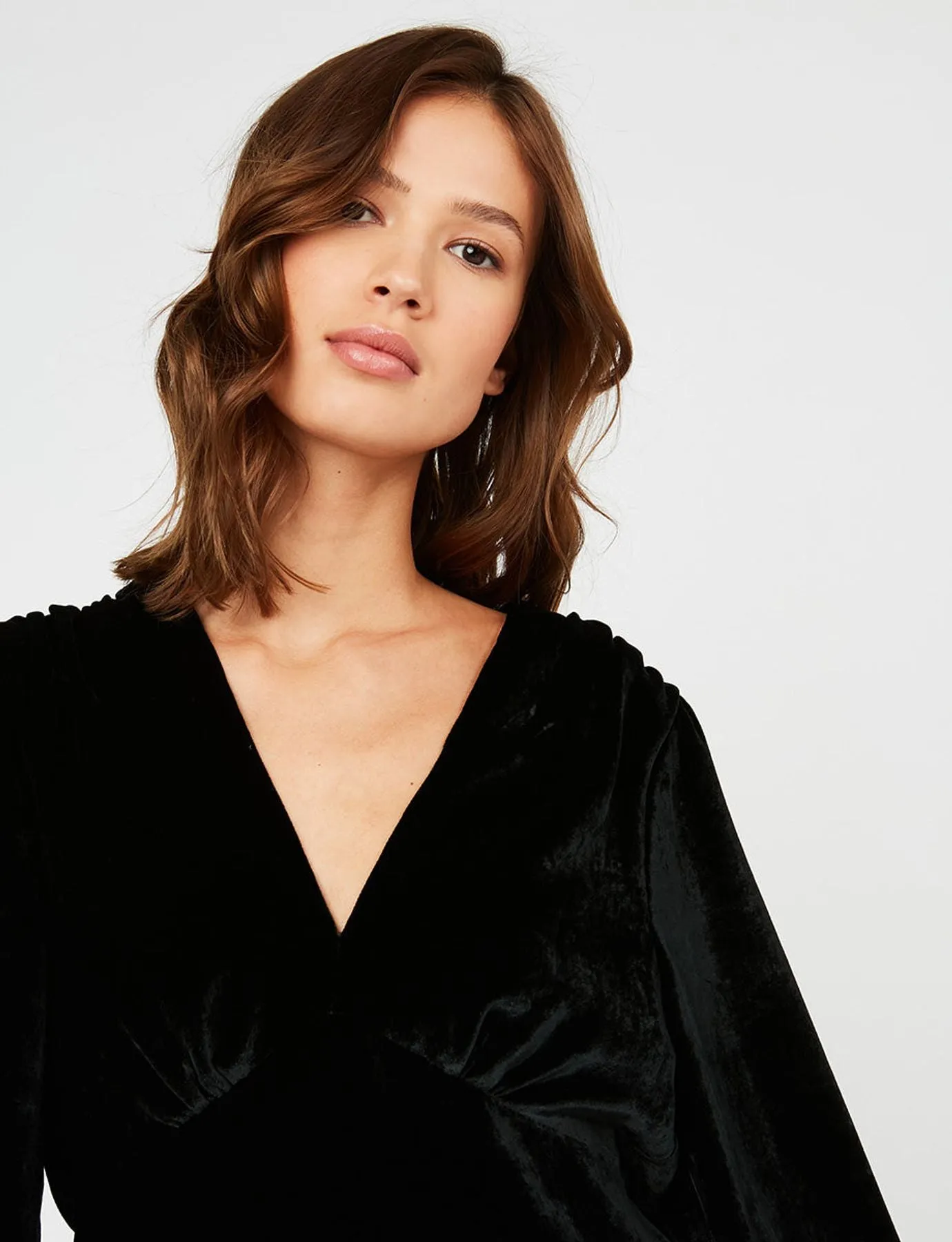 Robe Louisa velours noir