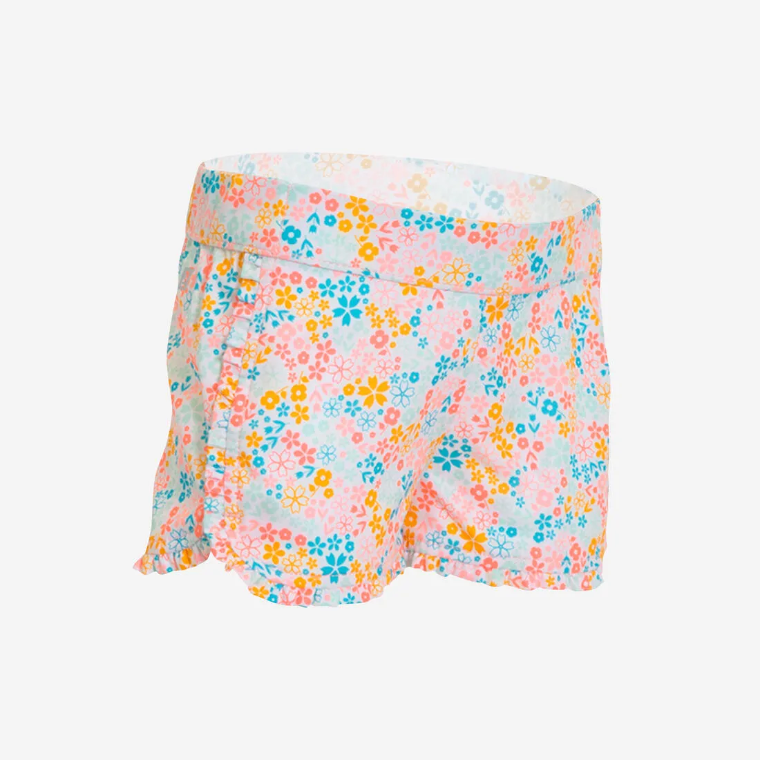 Short de bain bébé / enfant imprimé fleurs