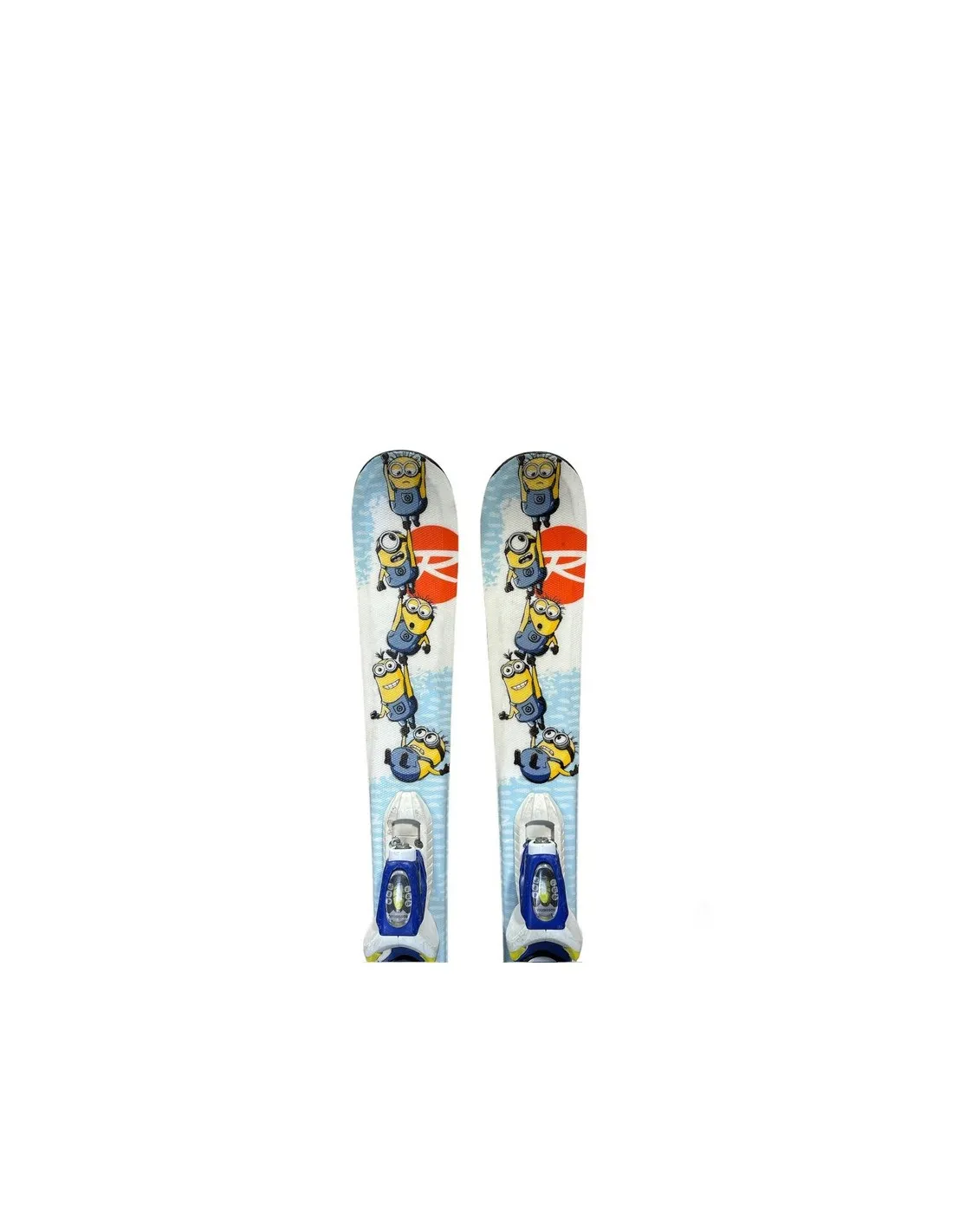 Ski Junior Occasion Rossignol Despicable Me Minions + Fix