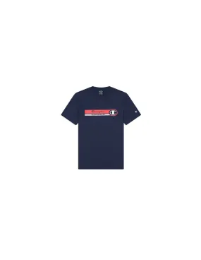 T-shirt Champion Crewneck Bleu Homme