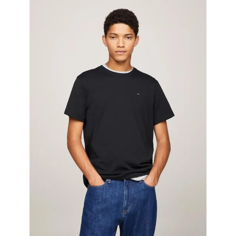 T-shirt logo brodé dos imprimé blanc homme - Lacoste | wimod