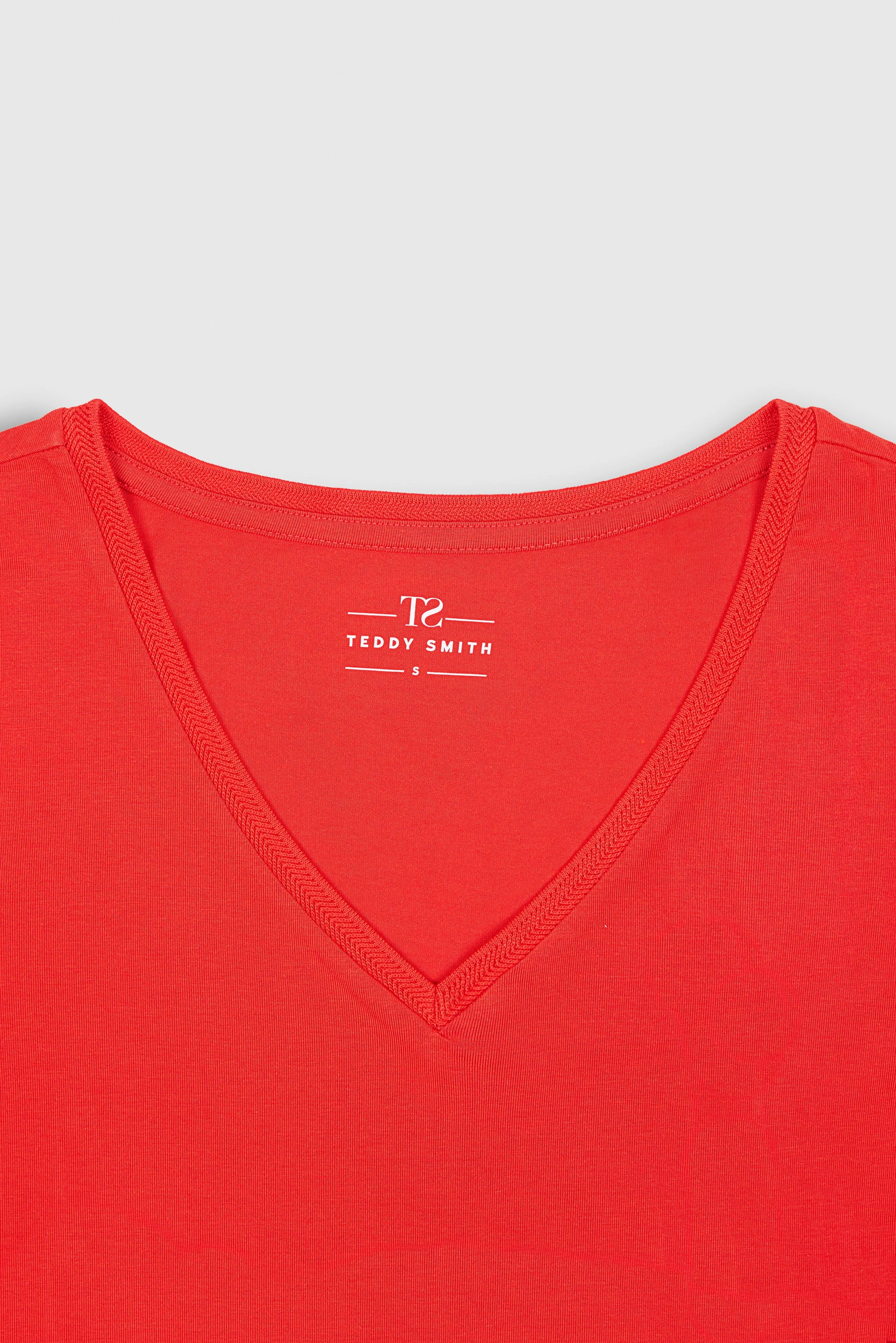 T-shirt manches courtes T-MIA MC PUR RED