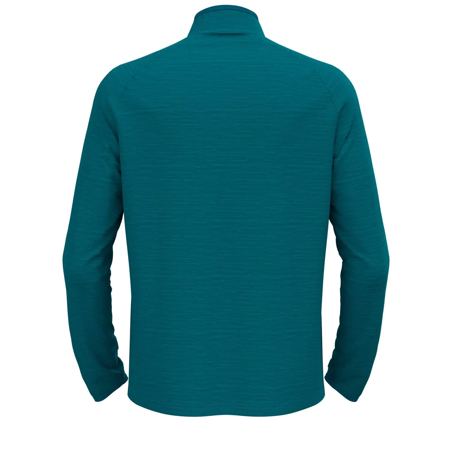T-shirt Manches Longues Odlo Homme Mid Layer 1/2 Zip Essential Thermique Saxony Blue Melange