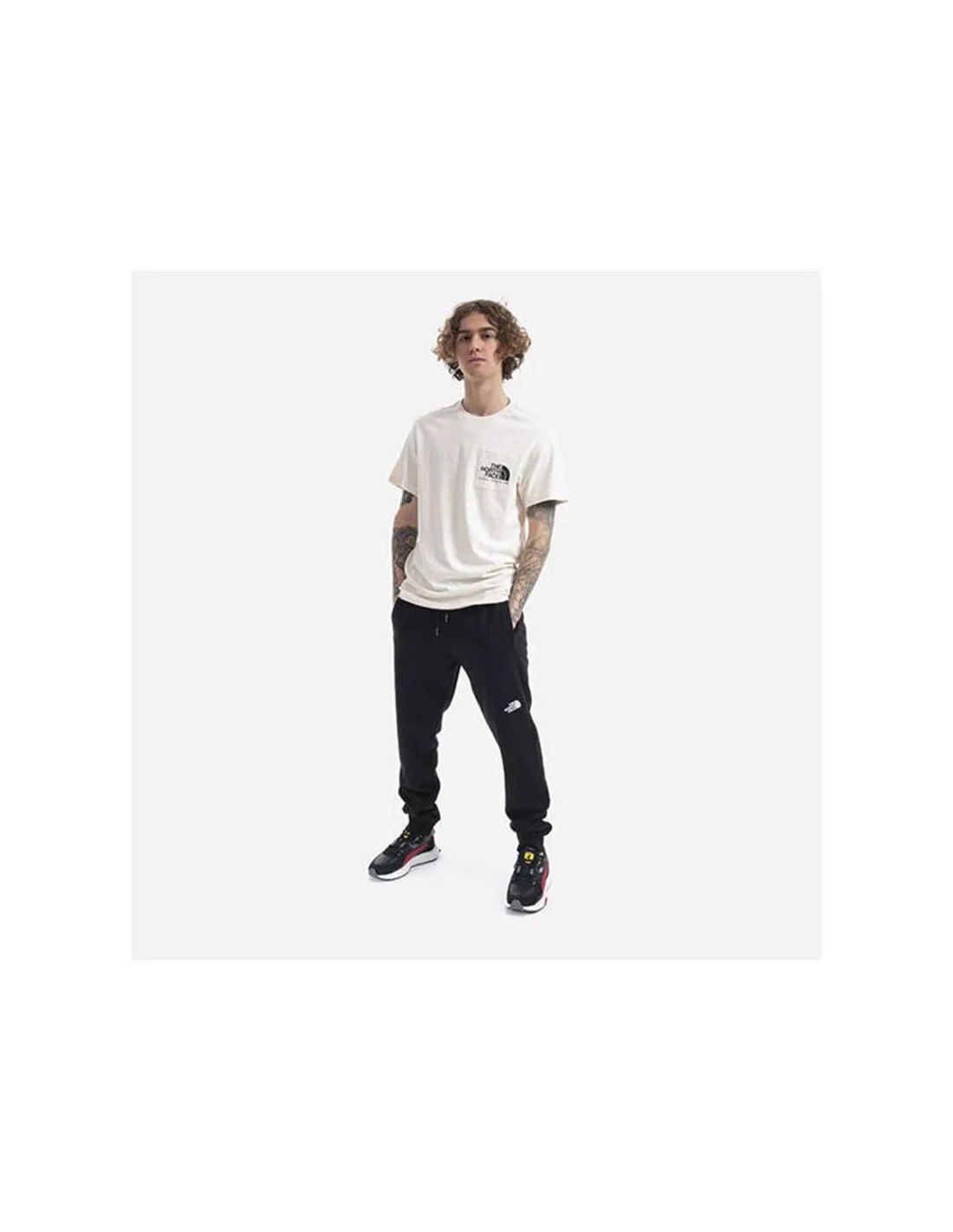 T-shirt à manches courtes The North Face Berkeley California M Blanc