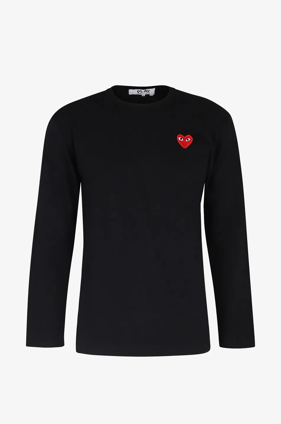 T-shirt à manches longues et patch Red Heart