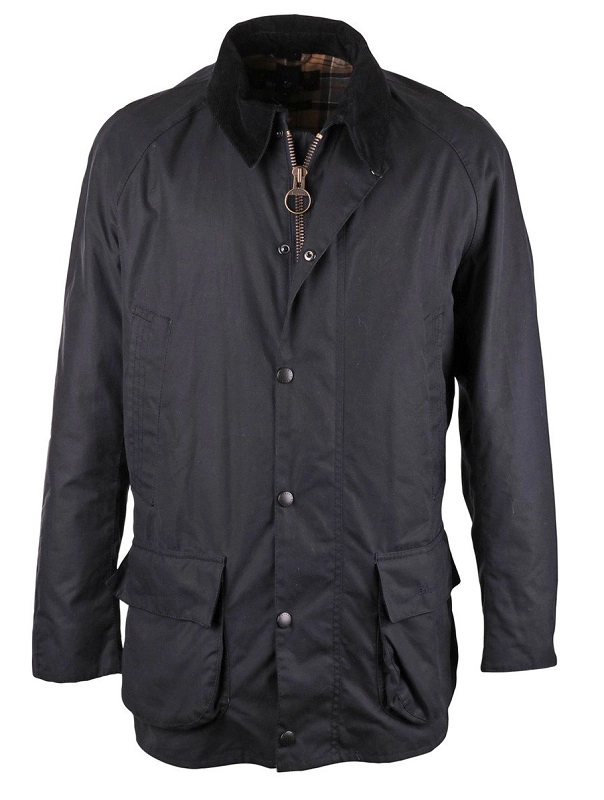 Veste Barbour Men Bristol Wax Jacket Navy
